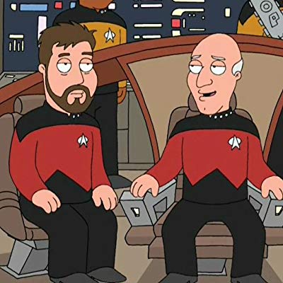 Baby Susie Swanson (Inner Voice), Captain Jean-Luc Picard, Narrator, Avery Bullock, Dick Pump, Himself, Patrick Stewart, Peter Griffin with the vocal chords of Patrick Stewart, Talking Cat, Waterbear