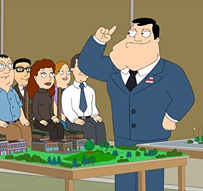 Stan Smith, Roger the Alien, Greg Corbin, Alan Greenspan, Stan Smith as Agent Stan Smith, Bill, Brian Griffin, Future Stan, Glenn Quagmire, God...